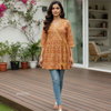 Naisha K 396 Cotton Print Stylish Casual Wear Short Top Collection Wholesale Price In Surat