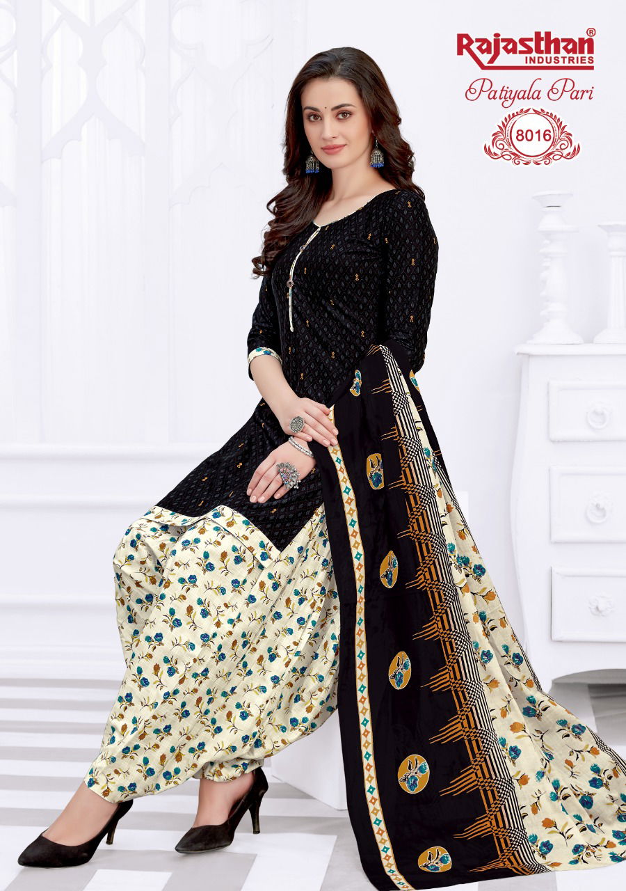 Rj Patiyala Pari 8 Latest Fancy Casual Wear Cotton Print Top Bottom And Dupatta Readymade Collection