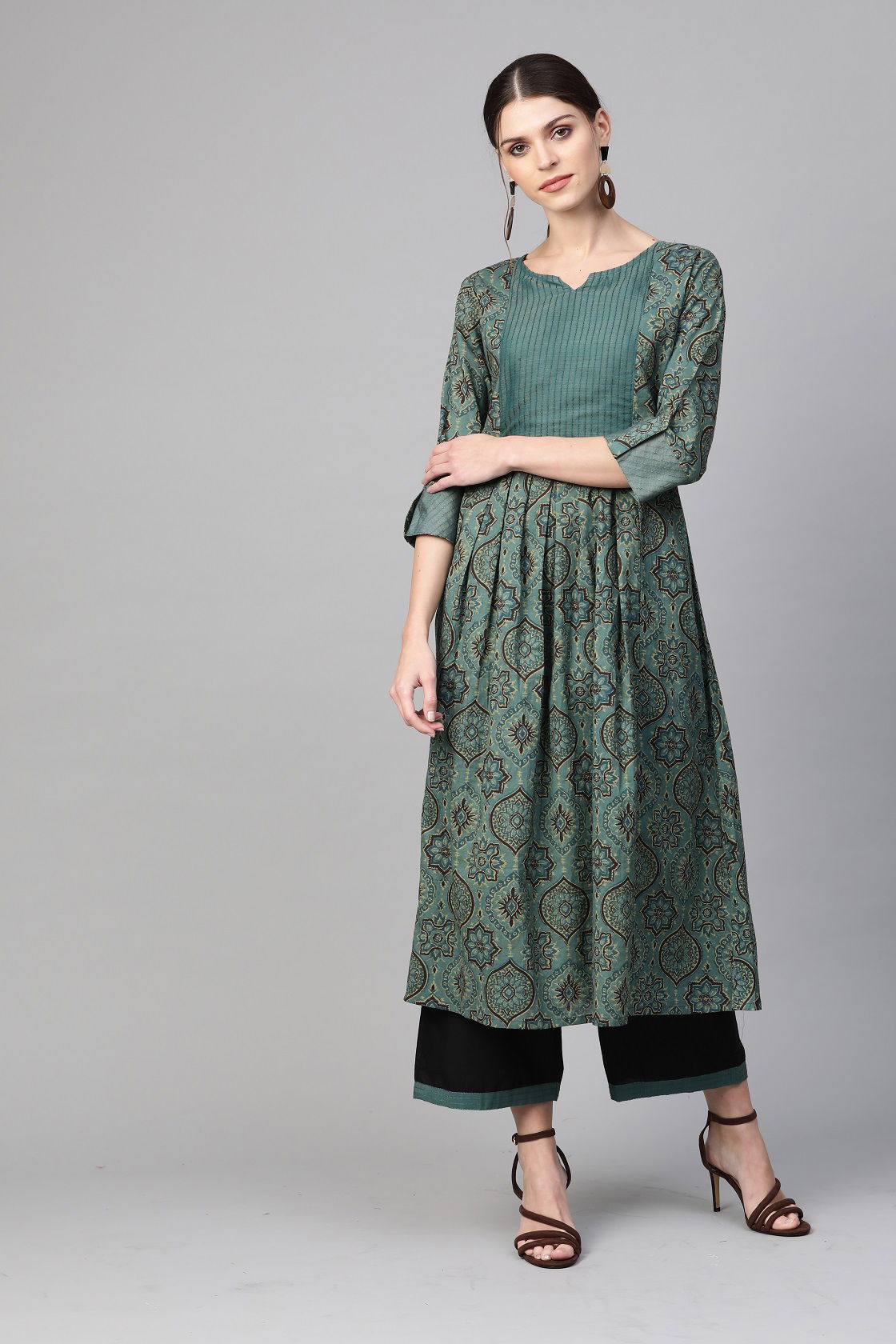 Era Lotus 3 Latest Fancy Festive Wear Designer Printed Cotton Kurtis Collection
