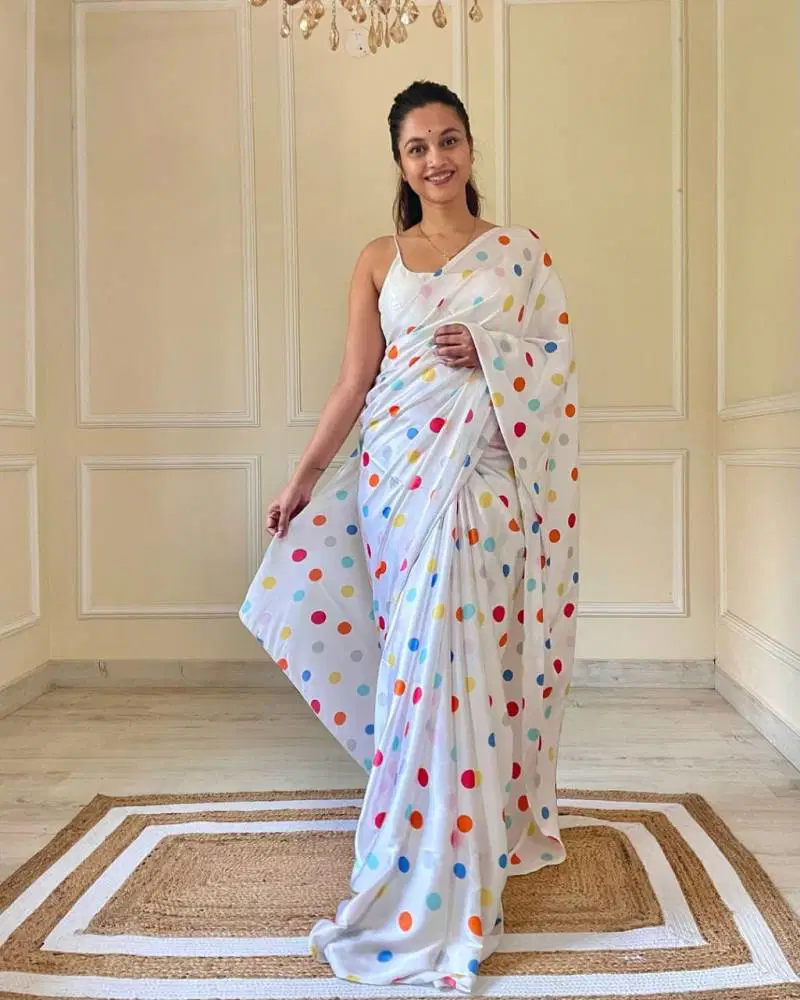 Sf Sizzller Party Wear Digital Printed Satin Silk Saree Wholesale Suppliers In Mumbai