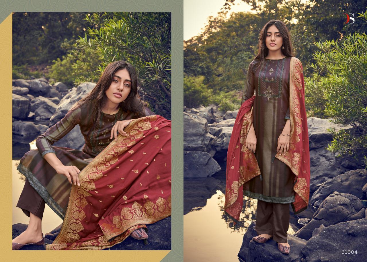 Deepsy Ahana Jam Cotton Digital Print with Khat Handwork Pakistani Designer Salwar Suit Collections