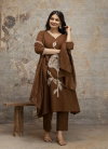 Naisha K 246 Cotton Embroidererd Kurti With Bottom Dupatta Wholesale Market In Surat