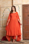 Naisha K 261 Designer Mull Cotton Kurti With Bottom And Dupatta Bulk Orders In India