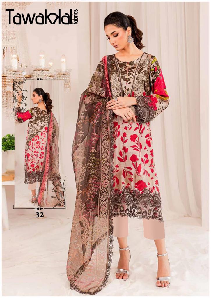 Tawakal Mehroz Vol 4 Cotton Pakistani Dress Material Catalog
