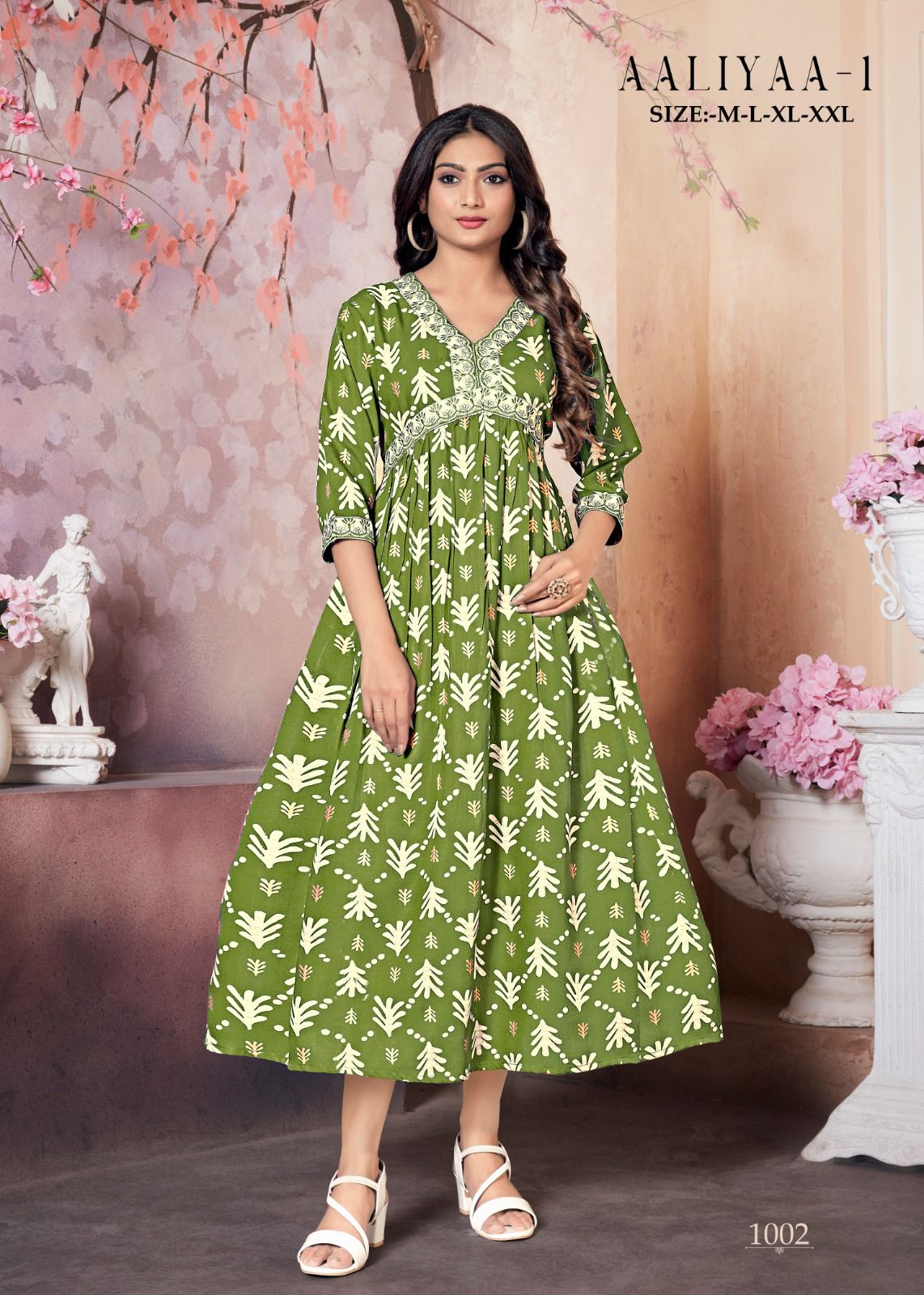 Aaliyaa 1 Alia Cut Printed Kurtis Wholesale Clothing Distributors In India
