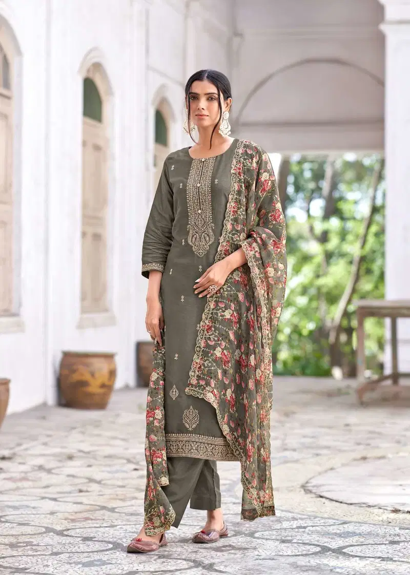 Almora Vol 2 By Bela Viscose Silk Dress Material Wholesale Clothing Distributors In India