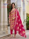 Cotton Craft Vol 2 By Radhika Cotton Kurti With Bottom Dupatta Suppliers In India