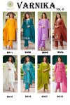 Varnika Vol 2 By Passion Tree Roman Silk Kurti With Bottom Dupatta