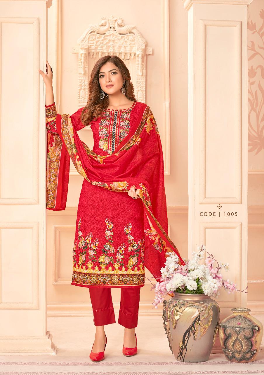 Jagruti Nargis 11 Latest Regular Casual Wear Karachi cotton Printed Cotton Dress Material Collection
