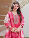 Unnati By Aanchi Roman Shimmer Kurti With Bottom Dupatta Wholesalers In Surat
