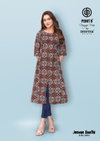Jeevan Sathi Vol 3 By Deeptex A Line Cotton Printed Wholesale Kurti In India
