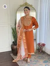 KF 121 Kalaai Viscose Rayon Kurti With Bottom Dupatta Suppliers In India