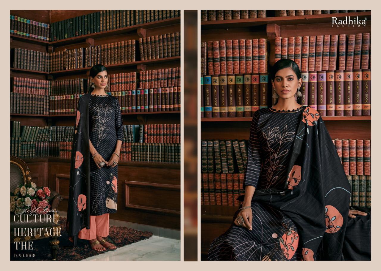 Azara Irina Nx Zam Cotton Printed Designer Casual Wear Drees Material Collection
