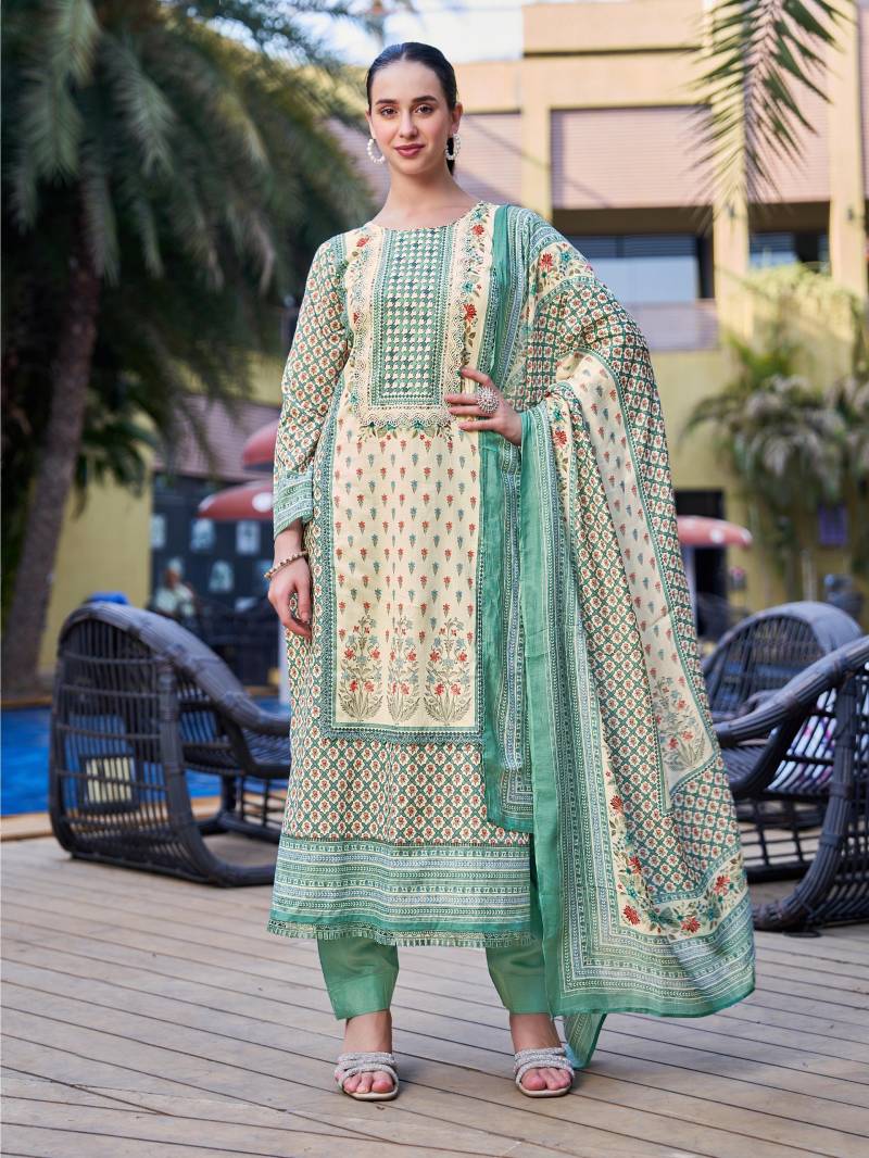 Royal Orchid By Ibiza Lawn Cotton Digital Printed Salwar Kameez Wholesale Market In Surat