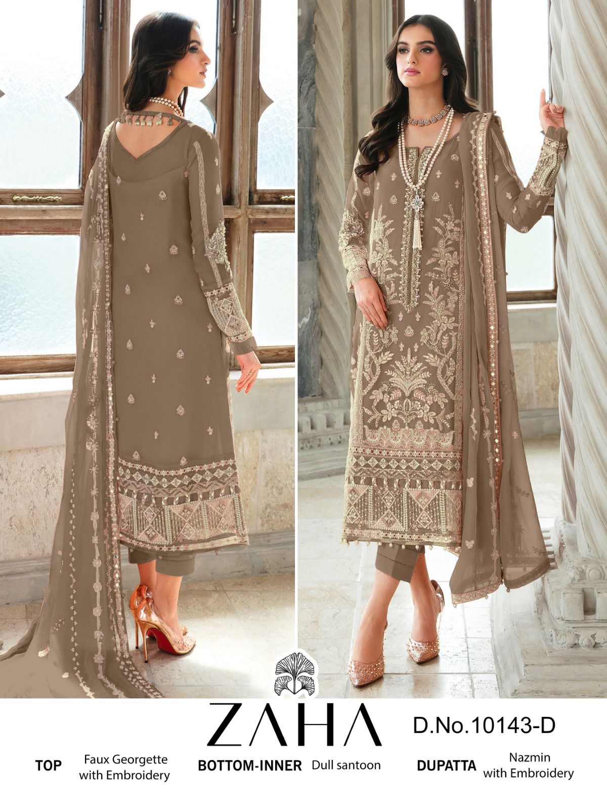 Zaha Gulaal Vol 2 Georgette Pakistani Suits Catalog

