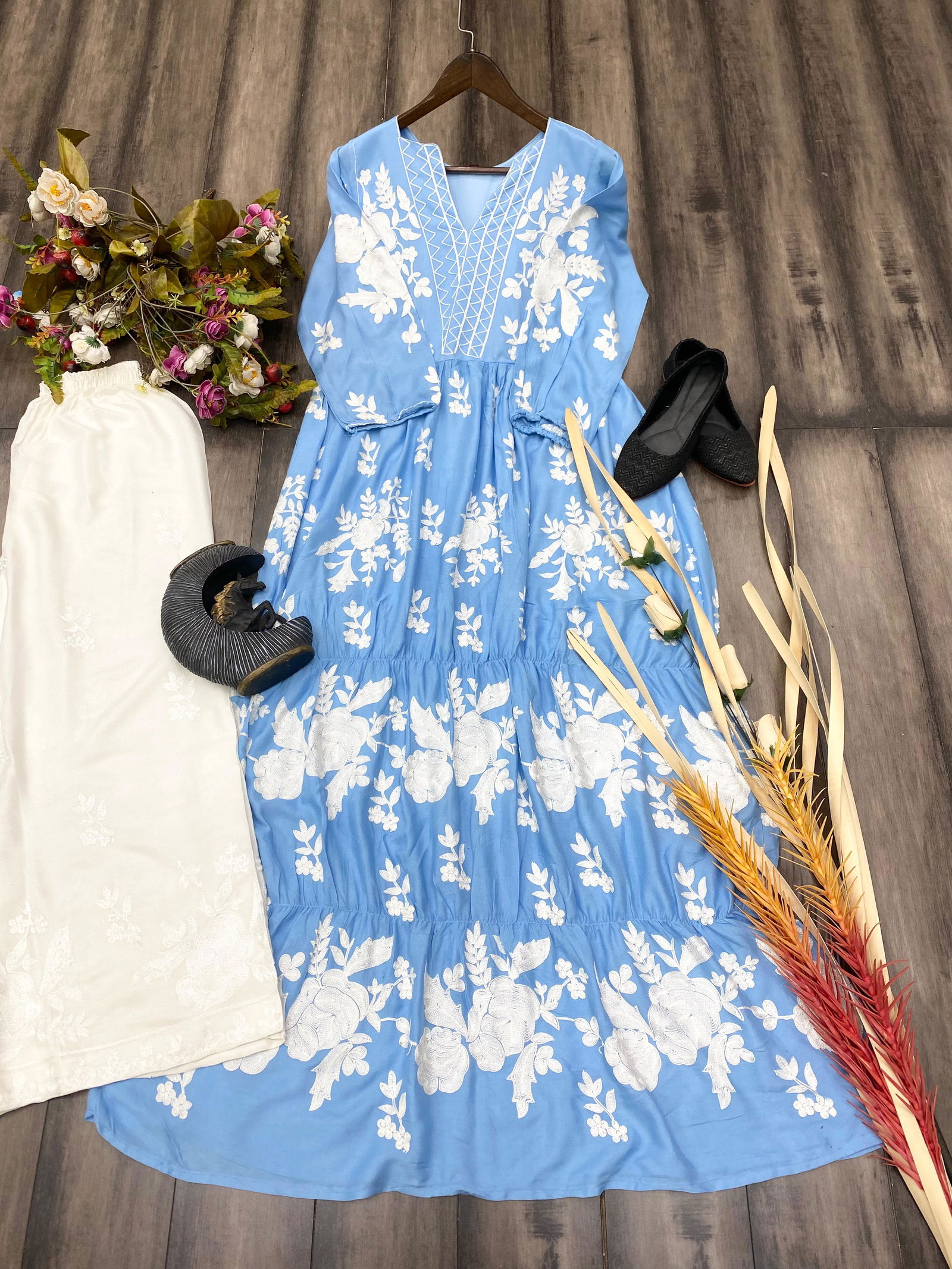 199 Rayon Printed Kurtis With Bottom Catalog