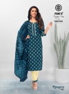 Rangrez Vol 1 By Deeptex Cotton Kurti Bottom With Dupatta Catalog