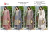 Bilqis B 257 A To D Chinon Readymade Pakistani Suits Exporters In India
