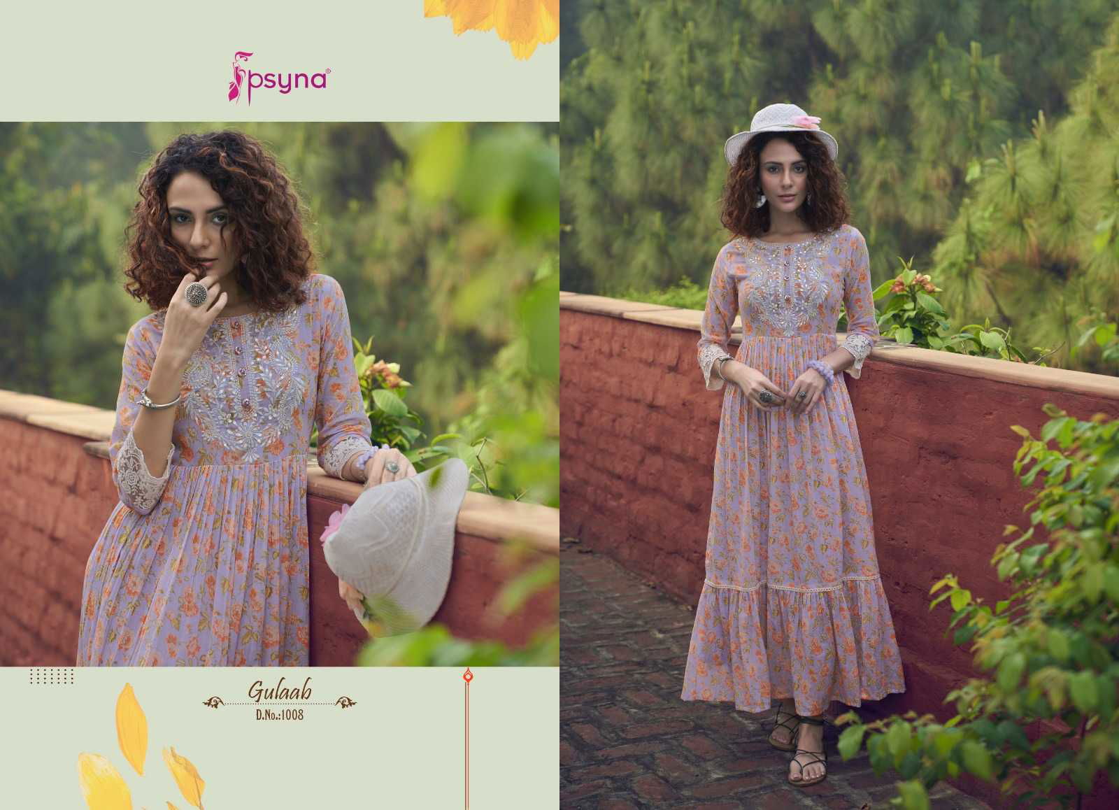 Gulaab By Psyna Cotton Readymade Gown Wholesale Suppliers In Mumbai