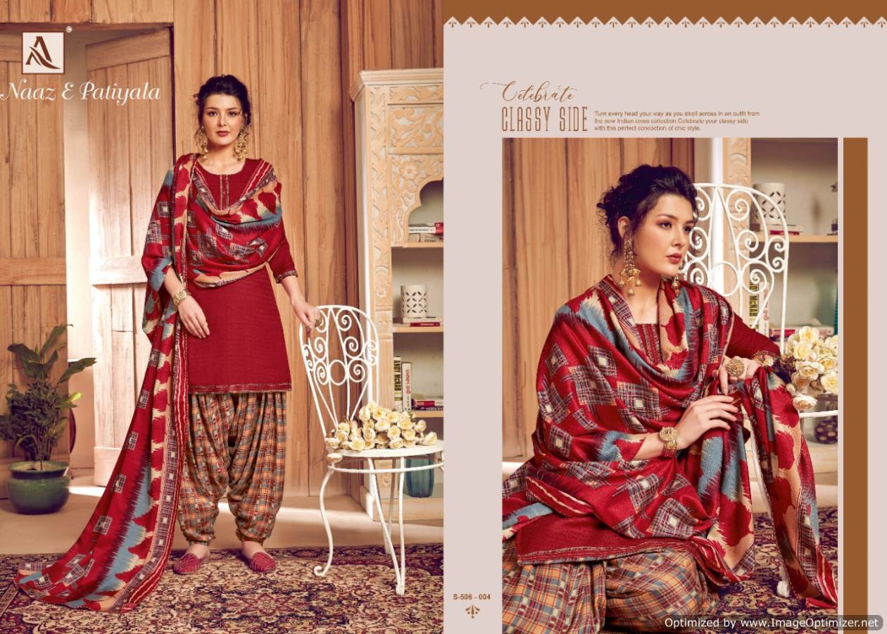 Alok Naaz E Patiala Latest Designer Printed Pure Pashmina Collection 