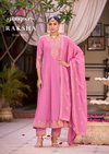 Raksha by Rangoon Silk Anarkali Kurti With Bottom Dupatta Wholesale Online
