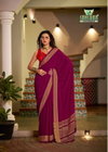 Hollywood By Sanskar Weaving Pattern Saree With Blouse Wholesale Suppliers In Mumbai