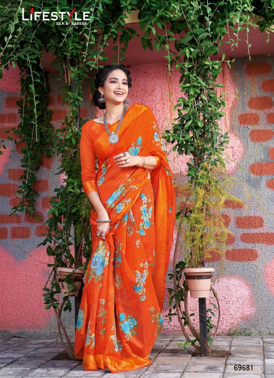 Lifestyle Pavitra Cotton 6 Latest Fancy Designer Casual Wear Cotton Saree Collection

