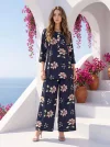 Glamour Vol 2 By Ossm Rayon Discharge Printed Ladies Co Ord Set