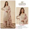 10084 A To D By Zorista Chinon Silk Plazzo Salwar Kameez