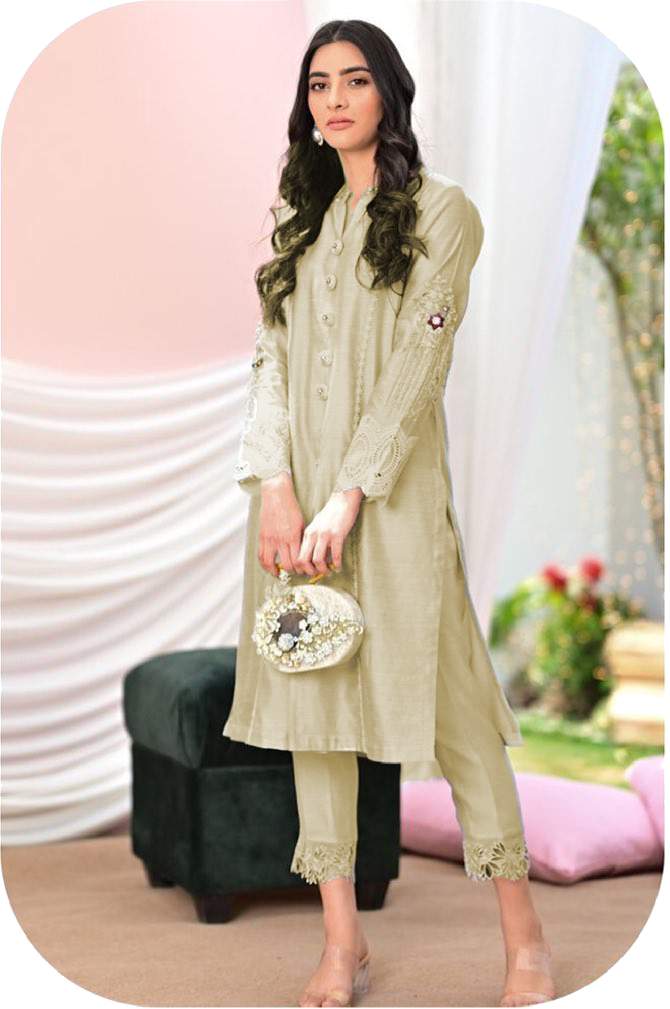 Zara 32 Formal Classy Fancy Festive Wear Top With Bottom Collection
