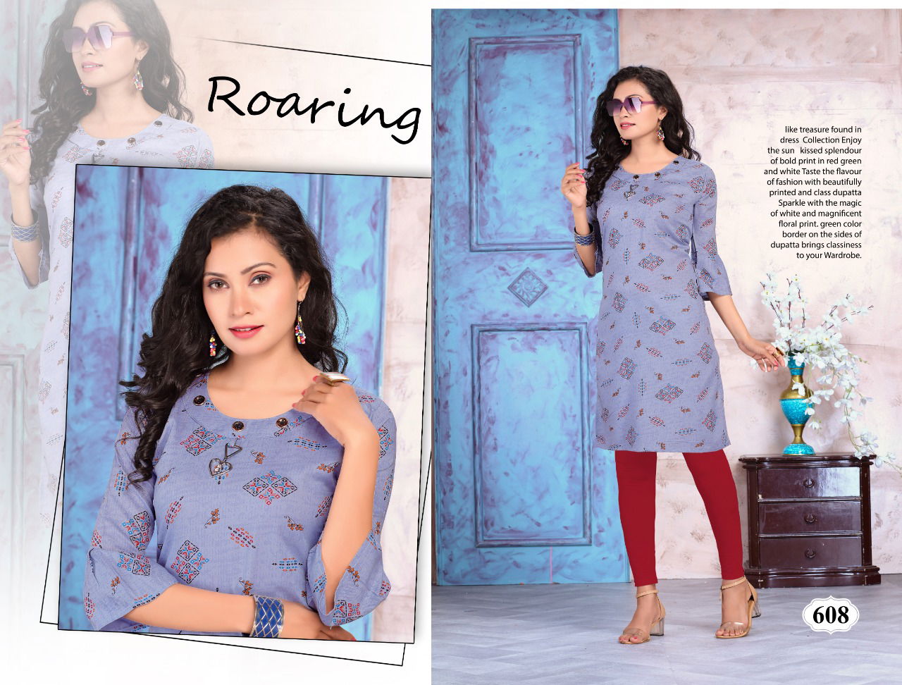 Trendy Heaven 3 Latest Fancy Designer Casual Regular Wear Rayon Printed Kurtis Collection
