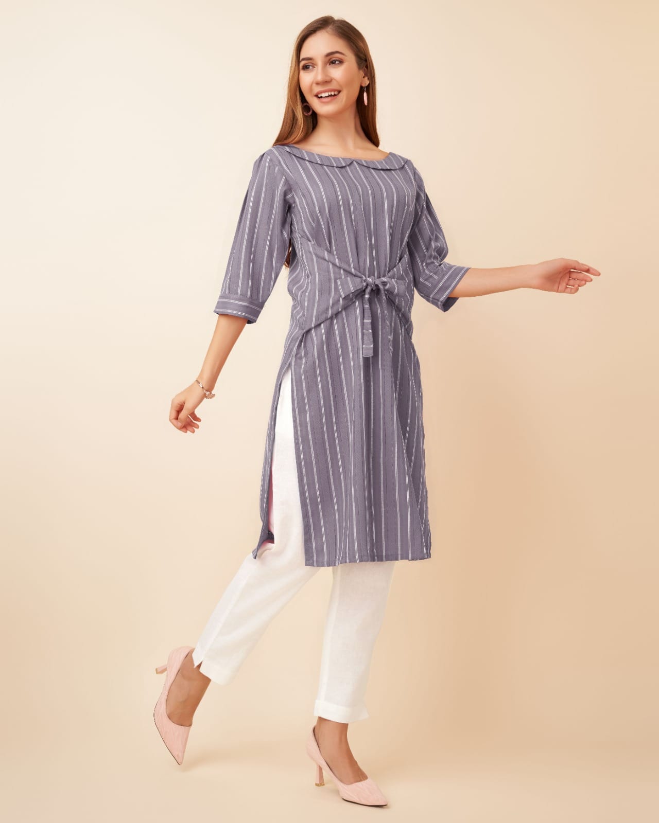 Rudra Creation Cotton Best kurti wholesale shop in Surat