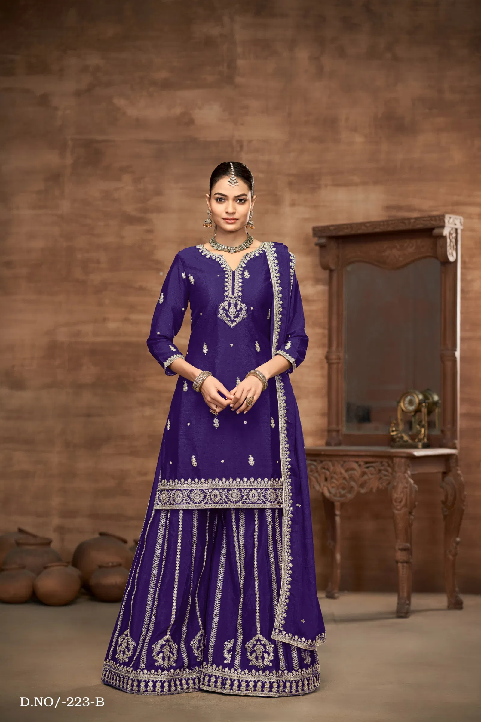 Aanaya Vol 223 By Dani Chinon Silk Designer Salwar Kameez Wholesale Online