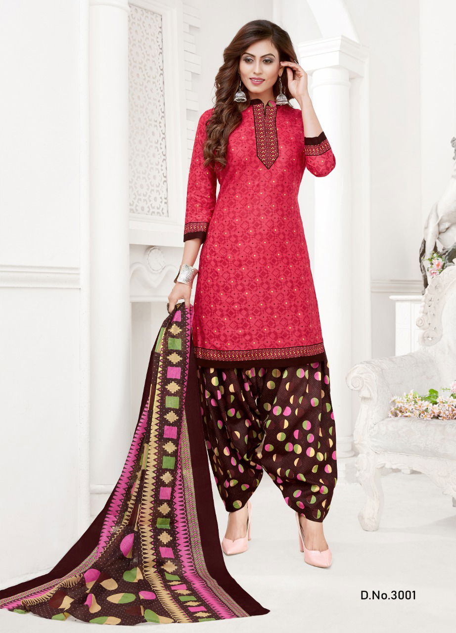Sc Patiyala Special Vol 3 Casual Wear Pure Printed Cotton Dress Material Collection
