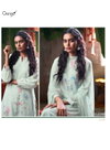 Daffodil by Ganga Cotton Linen Printed Embroidered Salwar Suit Online Wholesale