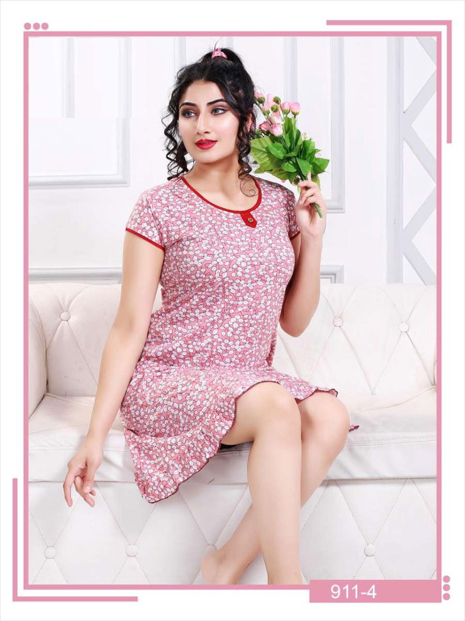 Fancy Nighty 1 Latest Short Sinker Nighty Collection