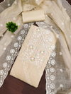 Cp 9101 Chanderi Cotton Designer Dress Material Wholesale In India