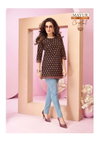Crystal Vol 5 By Mayur Poplin Cotton Printed Ladies Top Wholesale Shop In Surat

