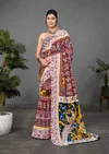 Bt 7104 Block Printed Stylish Cotton Sarees Wholesalers In Delhi
