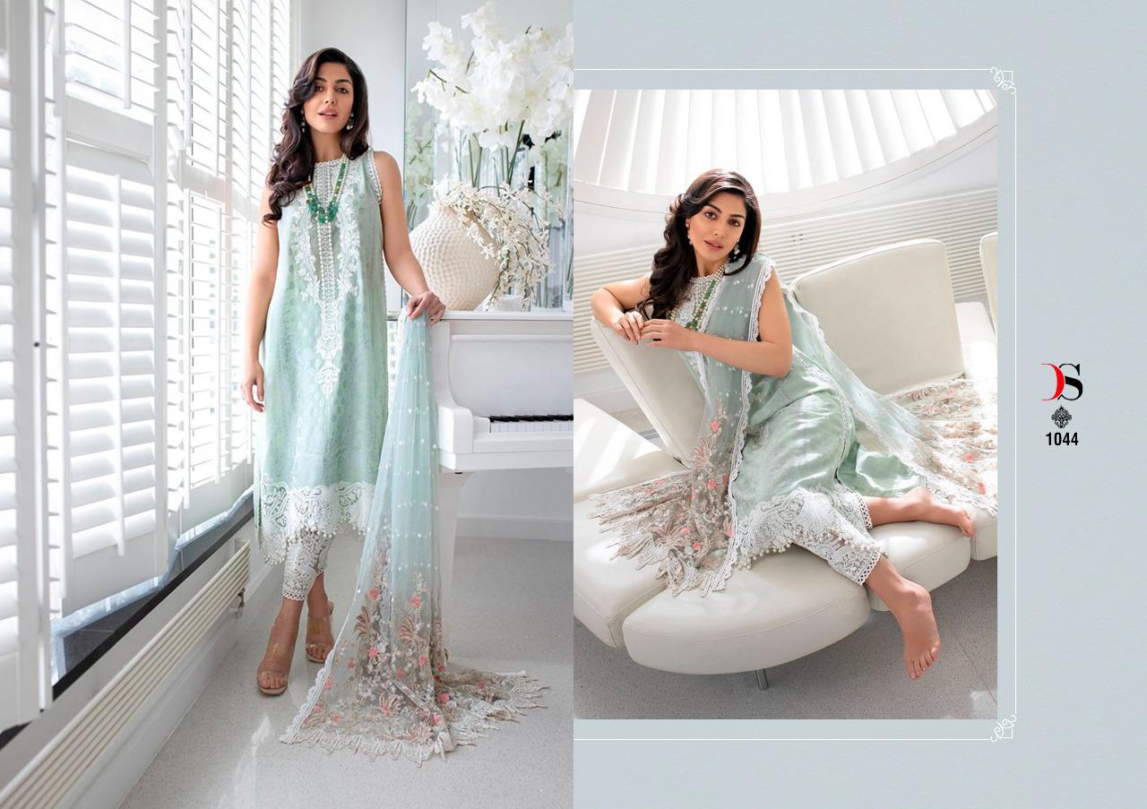 Deepsy Sobia Nazir Lawn 21 Latest Fancy Designer Festive Wear Heavy Pure Cotton Pakistani Salwar Kameez Collection