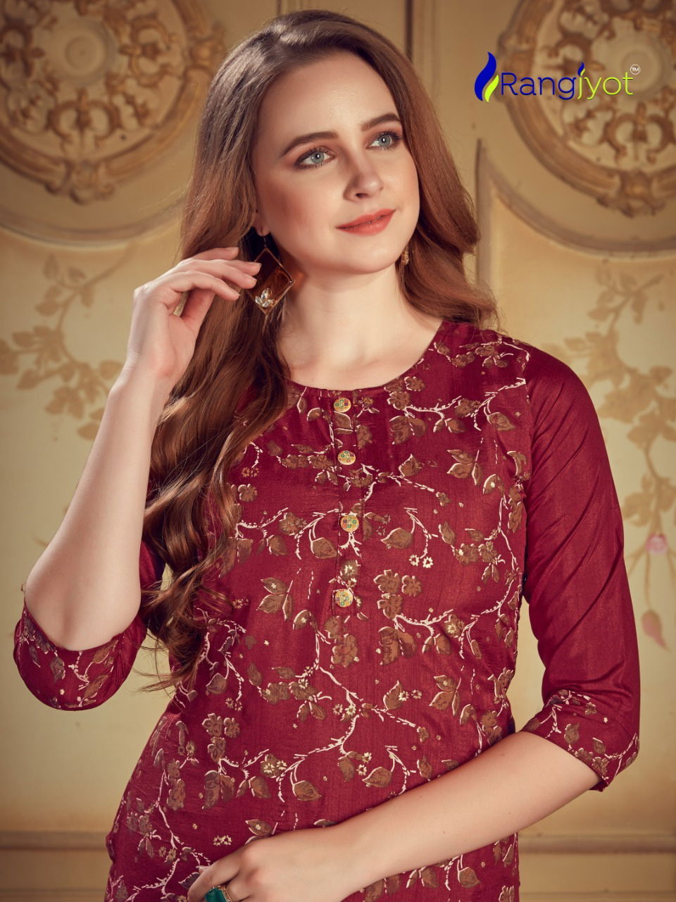 RANGJYOT NARGIS VOL-1 Latest fancy Heavy Designer Festive Wear Dolla silk top With Sequence Work pant Kurtis Collection 