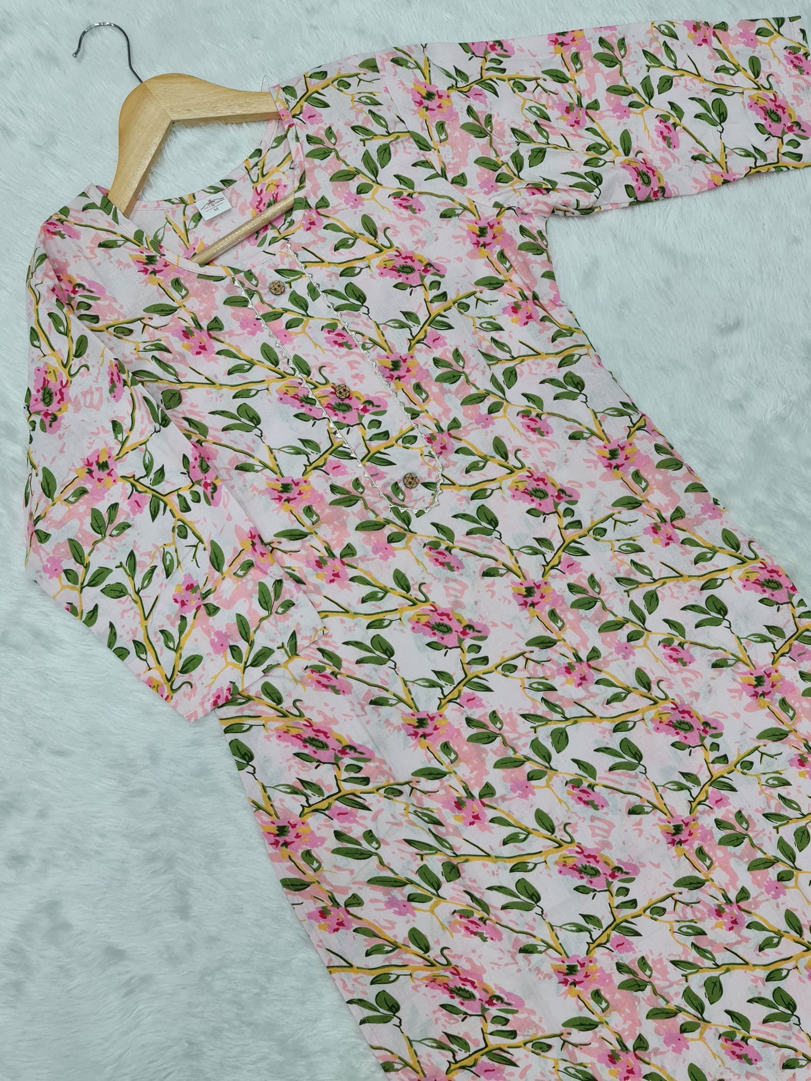 Mann Printed Daily Wear Cotton Kurtis Catalog