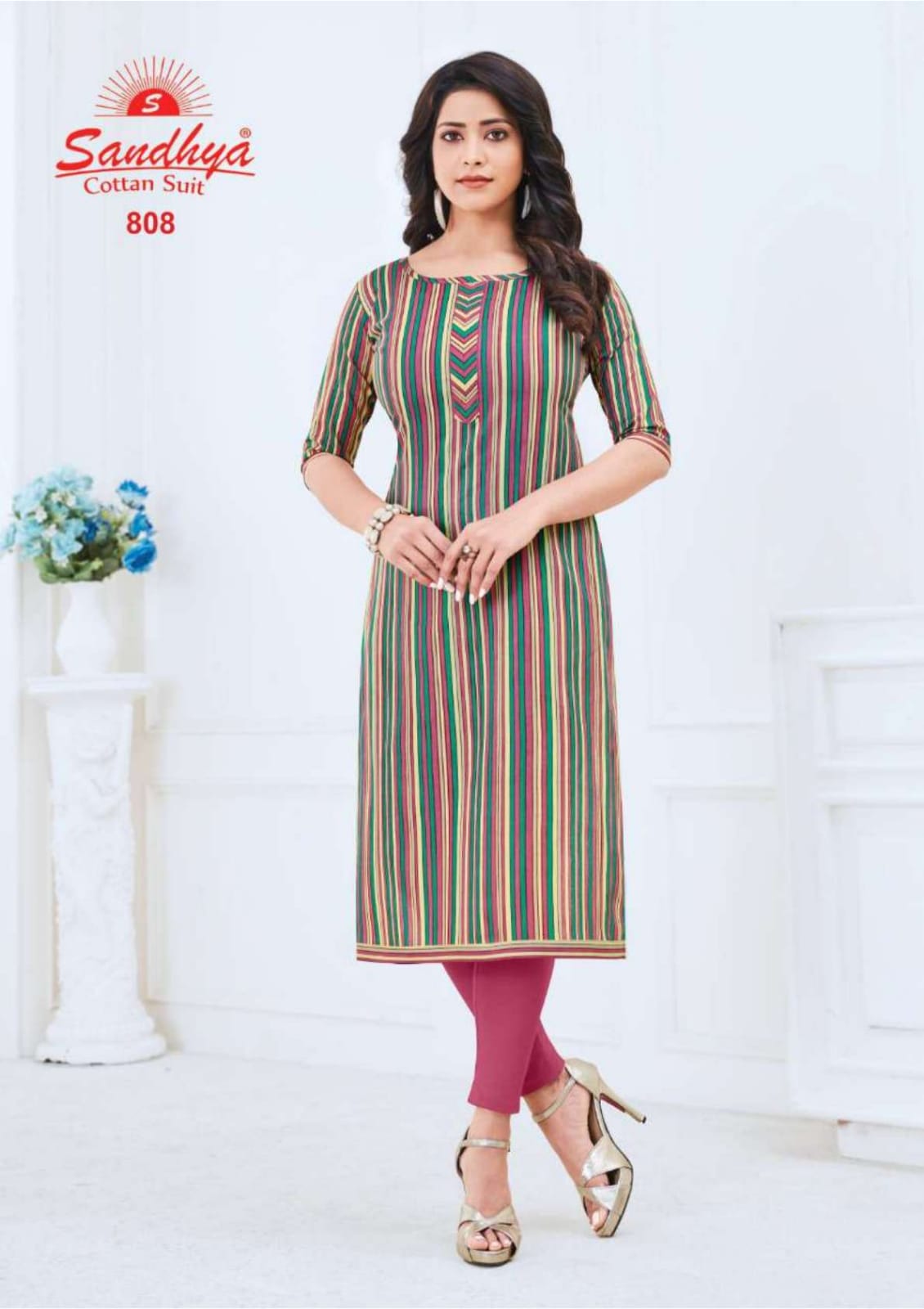 Sandhya Kalakruti 22 Latest Fancy Regular Casual Wear Cotton Printed Kurtis Collection
