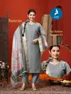Kumran By Kaya Gadwal Silk Wholesale Kurti With Bottom Dupatta In India