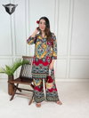 Naisha K 231 Rayon Discharge Printed Cor Ord Set Bulk Orders In India