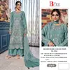 Bilqis B 274 A To D Chiffon Readymade Plazzo Pakistani Suits 