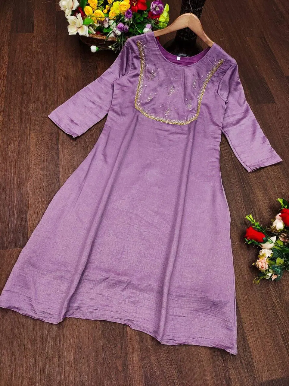 Festive Special Vichitra Designer Kurtis Catalog
