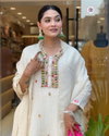 KF 3013 Kalaai Chinon Embroidery Kurti With Bottom Dupatta Wholesale Price In Surat
