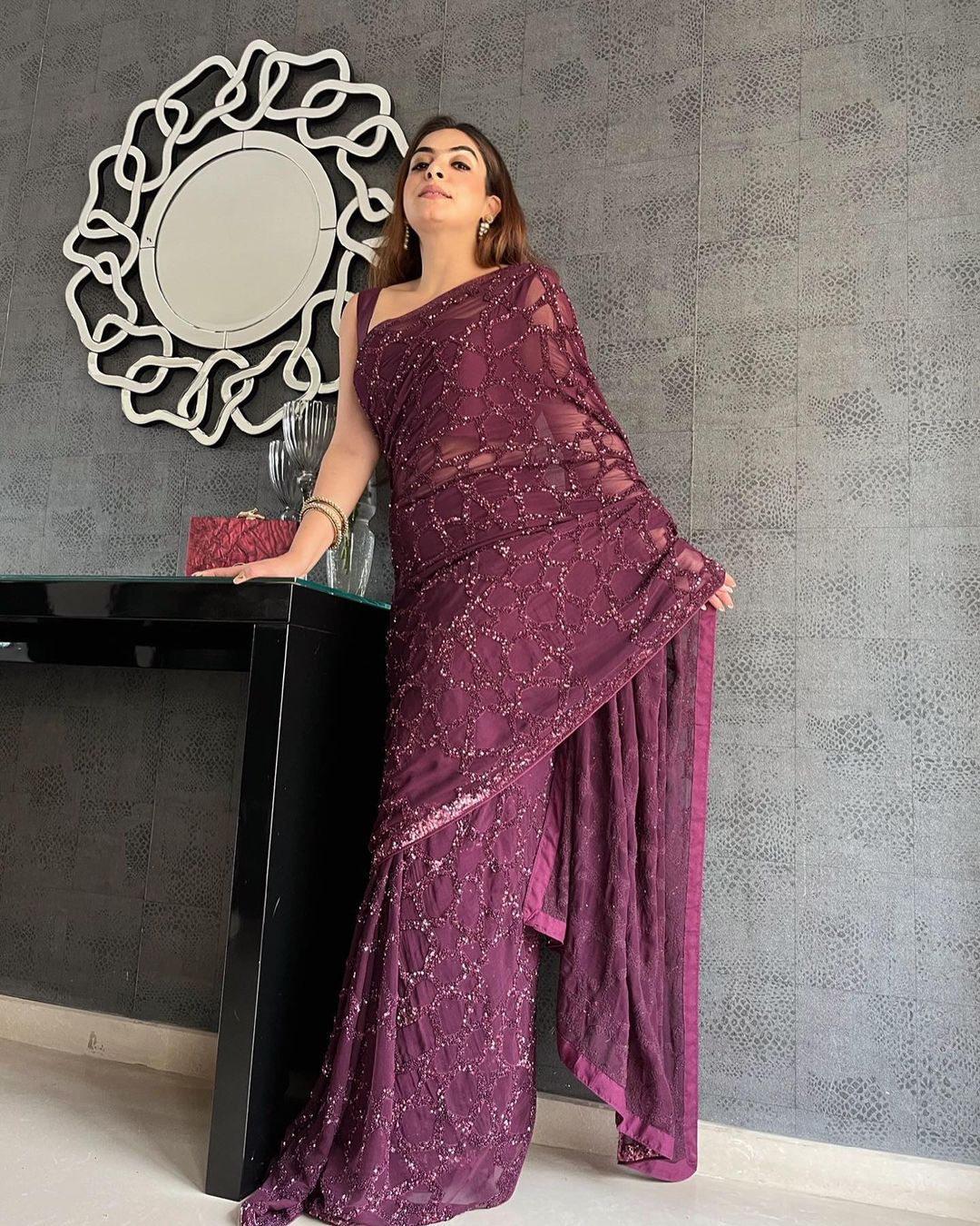 Bt 259 Sequence Fancy Designer Festive Wear Georgette Latest Saree Collection