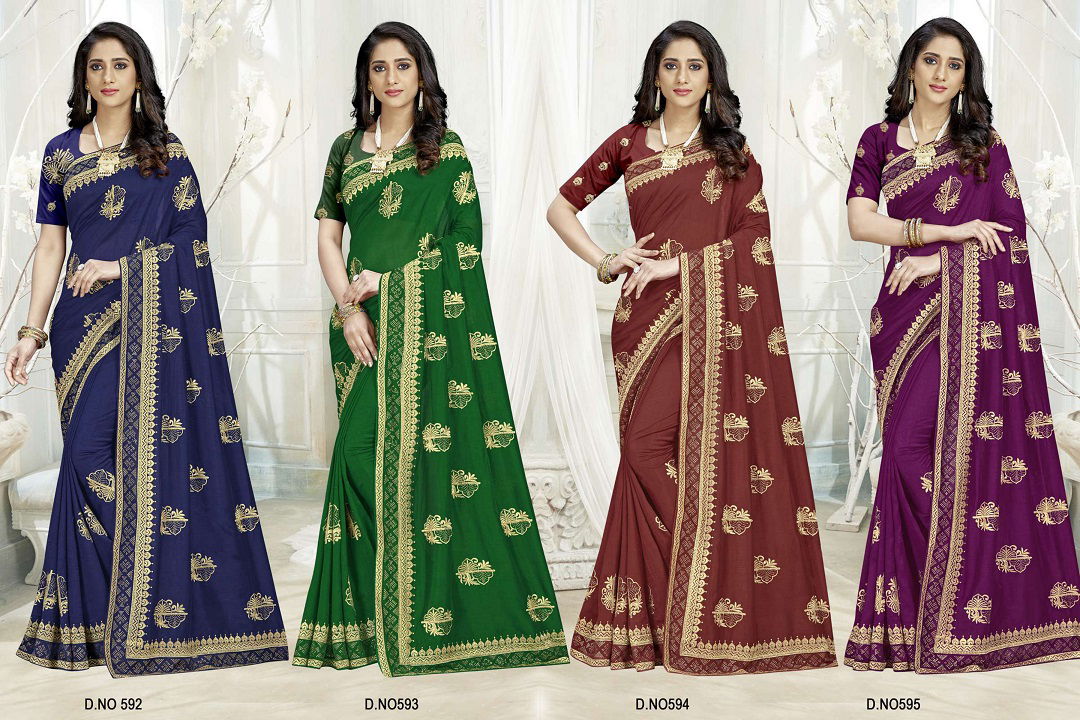 Kalista Ananya Party Wear Georgette Saree Collection